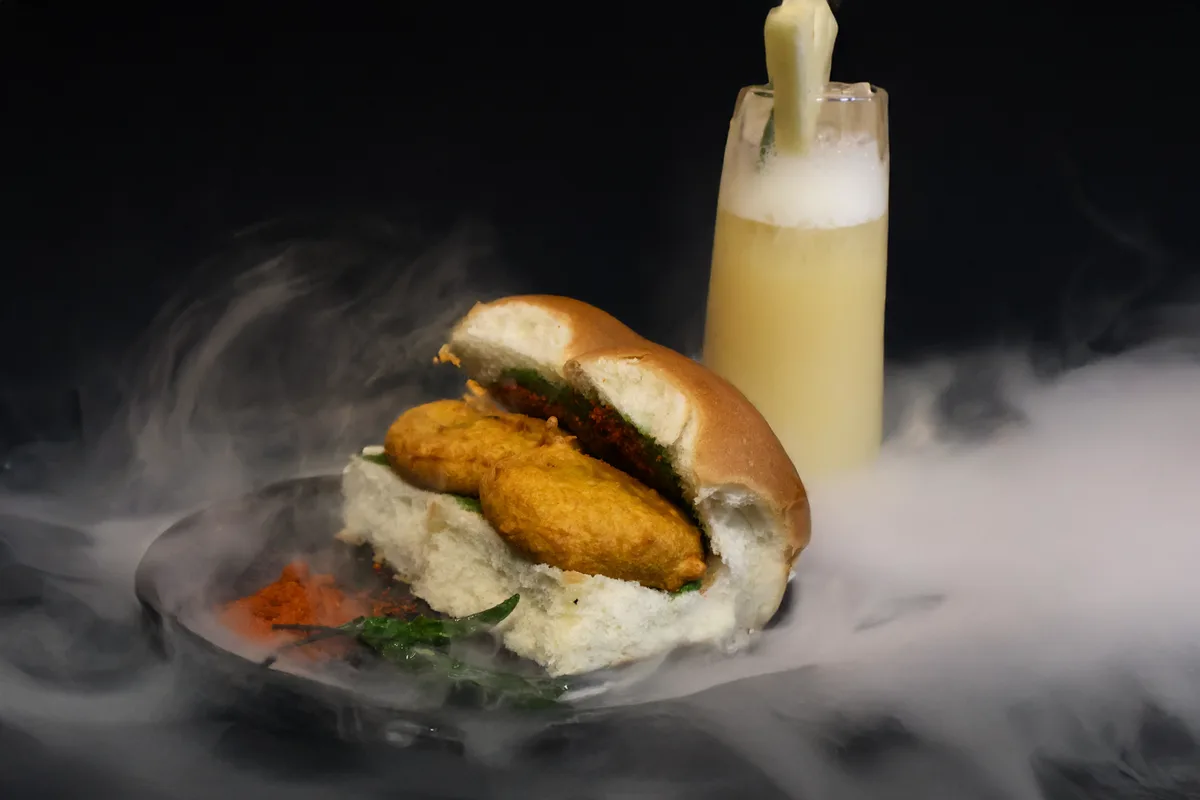 Vada Pav from Mejwaani, Mumbai street food available for takeout and delivery in Edison NJ